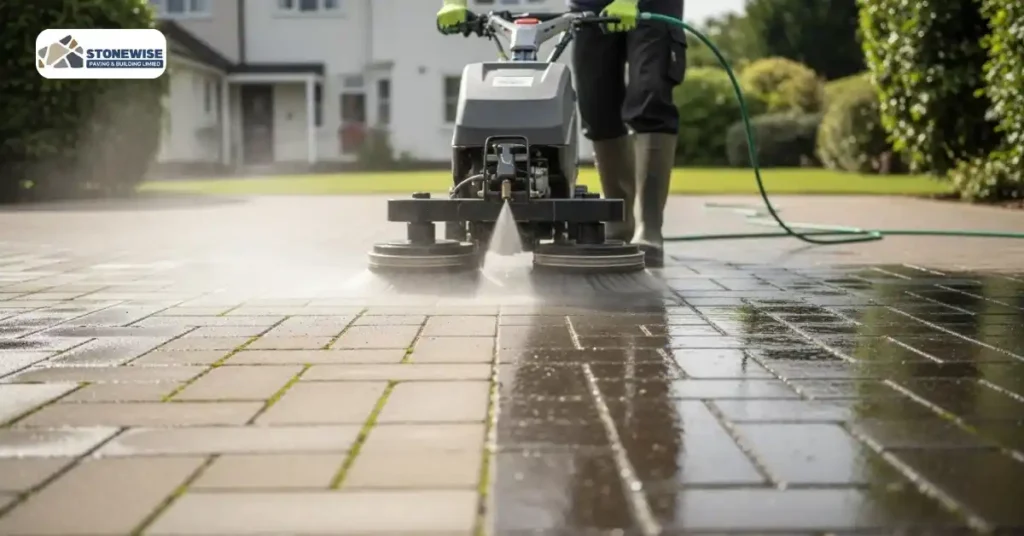 Block Paver Cleaning Machine